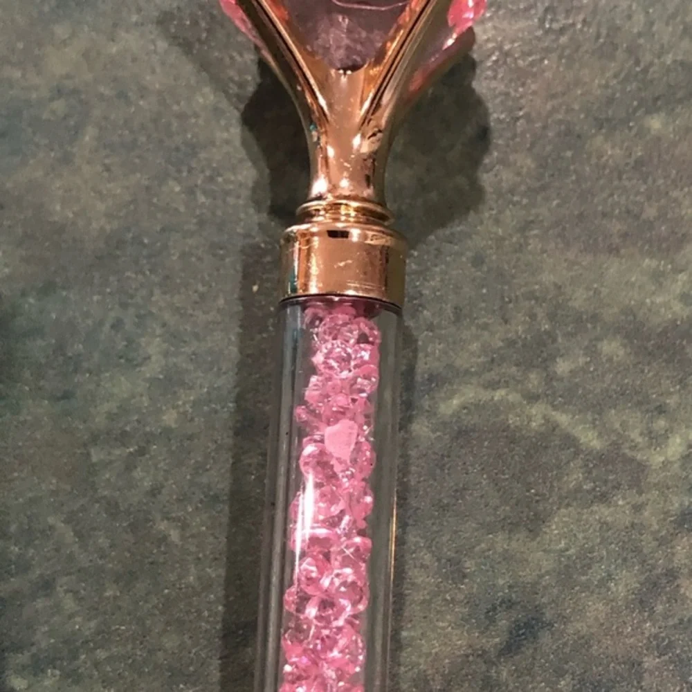 4pack Gemstone topped ballpoint pens new FREE‎ with purchase